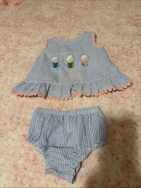 NWOT Mudpie golf diaperset